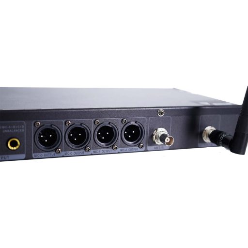 Thunder U-4008 4ND UHF rádiós mikrofon szett (4 db KÉZI mikrofon) + Koffer