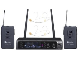 Prodipe UHF B210 DSP Headset Duo dupla fejmikrofonos szett