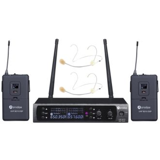 Prodipe UHF B210 DSP Headset Duo dupla fejmikrofonos szett