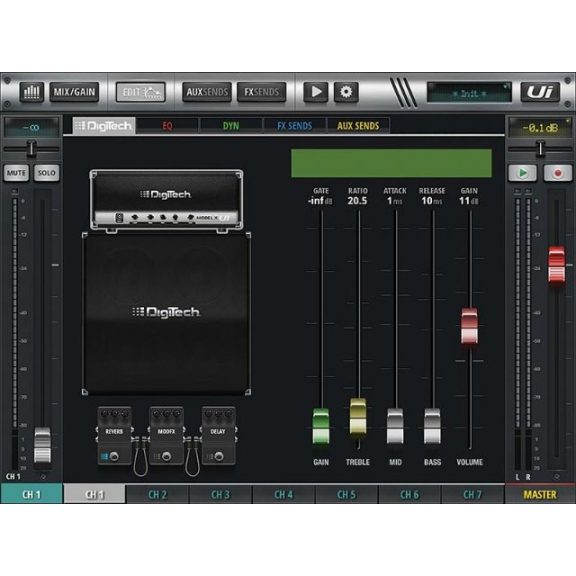 Soundcraft Ui16 digitális távvezérelhető keverőegység