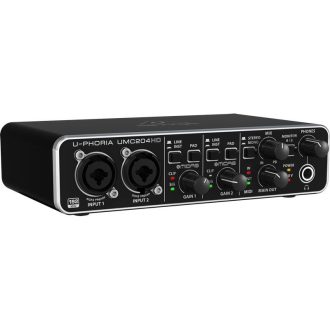 Behringer UMC204HD U-PHORIA külső hangkártya
