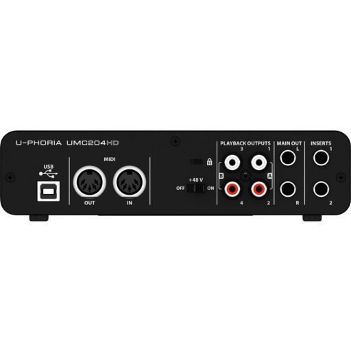 Behringer UMC204HD U-PHORIA külső hangkártya