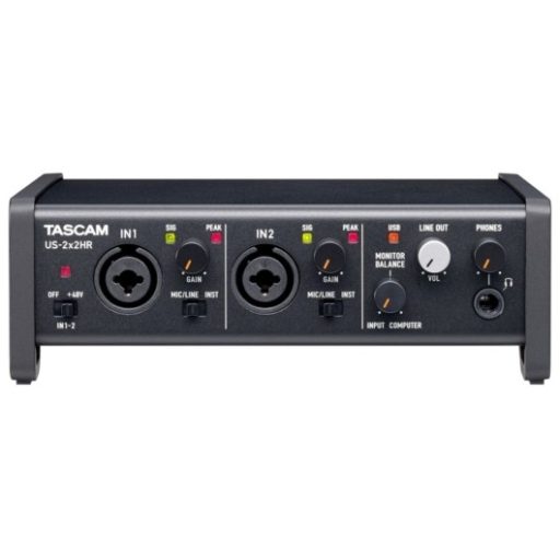 Tascam US-2x2HR Audio/Midi interfész (2 in/2 out)