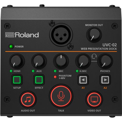 Roland UVC-02 web prezentációs dokkoló