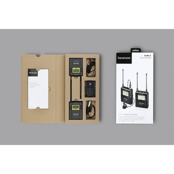 Saramonic UWMIC9 Kit1 csíptetős kamera mikrofon szett