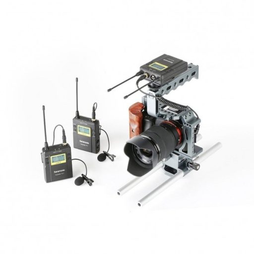 Saramonic UwMic9 Kit2 Dupla csíptetős kamera mikrofon szett 