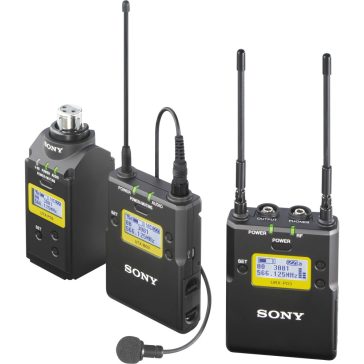 Sony UWP-D16 kamera mikrofon szett Plug-on adóval