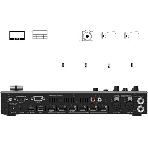Roland V-1HD+ videó keverő 4 csatornás video keverő