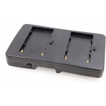 V-Mount adapter 2xNP-F akkuhoz