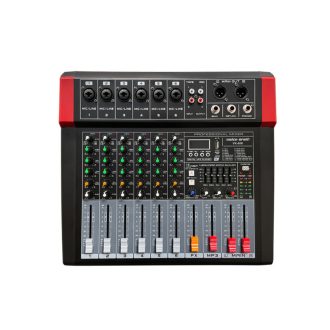   Voice-Kraft VK-60K Powermixer, 2x150W/4Ohm, USB Audio interface, Bluetooth