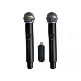 Voice-Kraft VK-BT vezeték nélküli USB Mikrofon szett