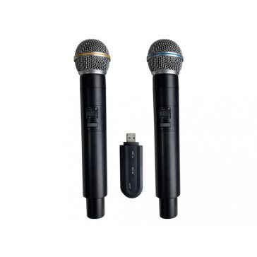 Voice-Kraft VK-BT vezeték nélküli USB Mikrofon szett