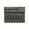 Voice-Kraft VK-F7 Keverőpult 5 Monó/1 Sztereó csatorna, USB interface, Bluetooth