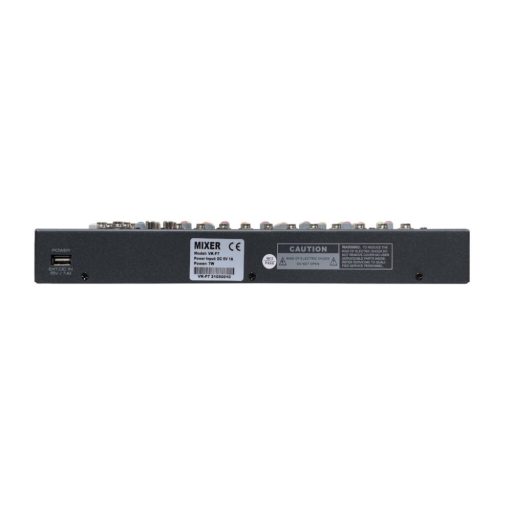 Voice-Kraft VK-F7 Keverőpult 5 Monó/1 Sztereó csatorna, USB interface, Bluetooth