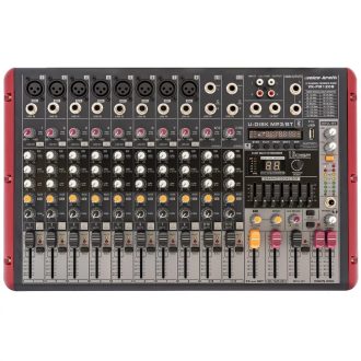   Voice-Kraft VK-PM1208 Powermixer, 2x250W/4Ohm, MP3 lejátszó