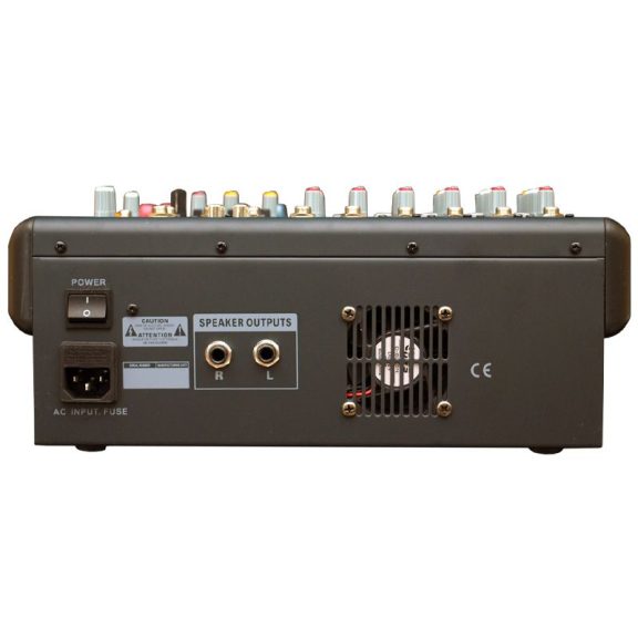 Voice-Kraft VK-PM808 Powermixer, 2x200W/4Ohm, MP3 lejátszó