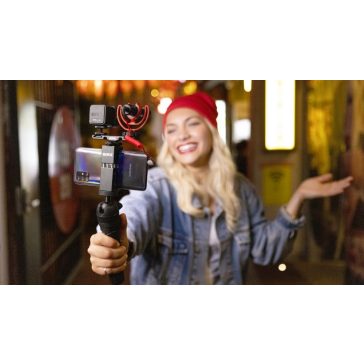   Rode VLOGGER KIT UNIVERSAL komplett szett TRRS csatlakozóval Android telefonokhoz