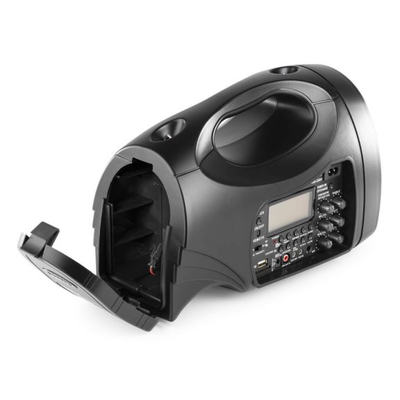 Vonyx ST-016 hordozható akkus hangfal 2db rádiós mikrofonnal, MP3/BT/Lámpa