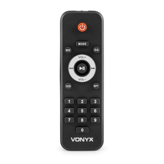 Vonyx VSA700 Hordozható hangfal 15″, USB, FM, SD, Bluetooth