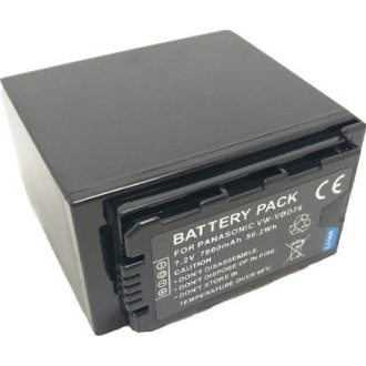   Panasonic VW-VBD78 / AG-VBR89 chip-es (7800mAh) utángyártott akku