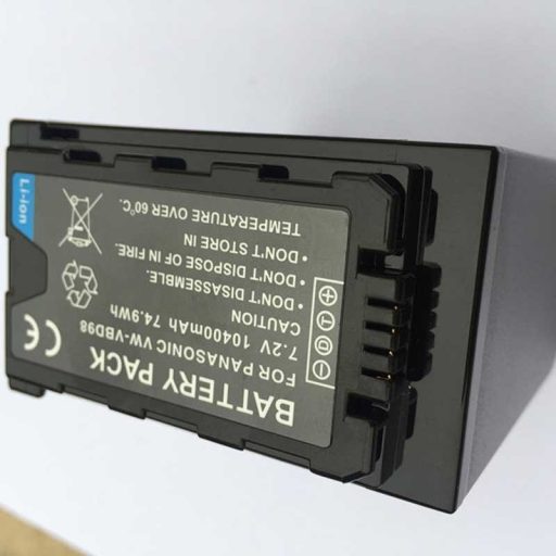 Panasonic VW-VBD98 / VW-VBR118GC chip-es (12400mAh) utángyártott akku