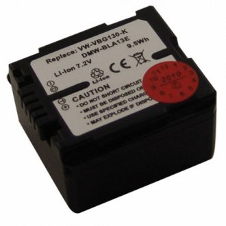 Panasonic VW-VBG130 chip-es (1320mAh) utángyártott akku