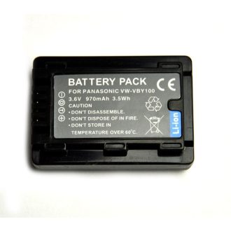 Panasonic VW-VBY100 (970mAh) utángyártott akku