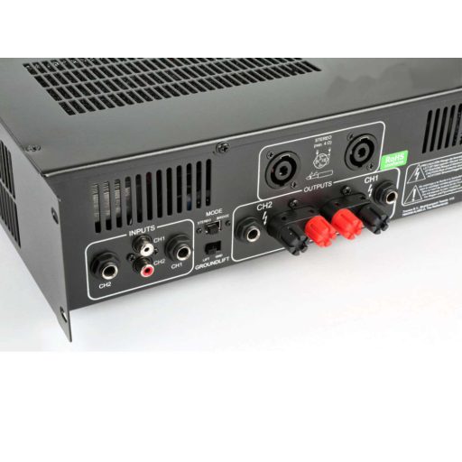 Vonyx VXA-1200 végfok erősítő 2x600W Bridge: 1x1200W