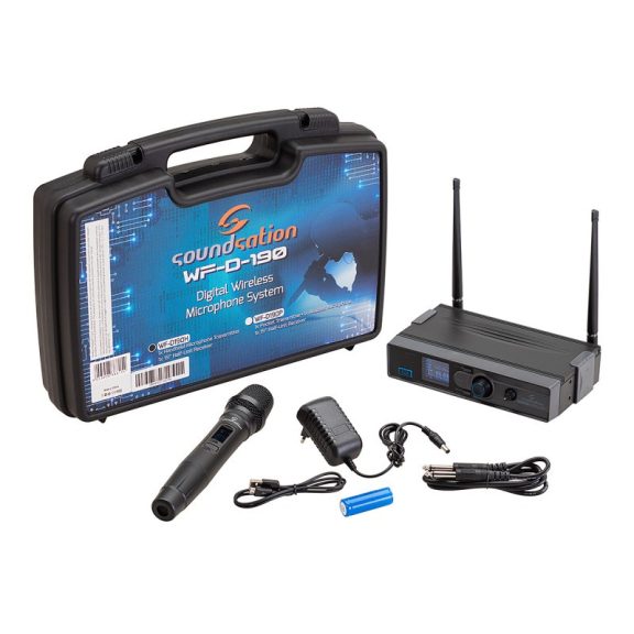 Soundsation WF-D190H digitális 90 csatornás UHF kézi adós szett Soundsation WF-D190H digitális 90 csatornás UHF kézi adós szett