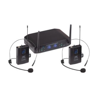 Soundsation WF-U216PP dupla fejmikrofonos UHF szett
