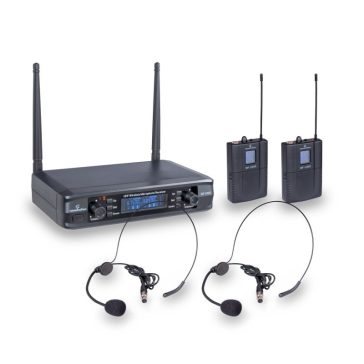   Soundsation WF-U300PP-A2 dupla fejmikrofonos UHF szett (600-630 MHz)