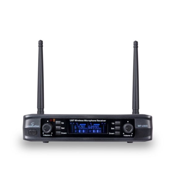 Soundsation WF-U300PP-A2 dupla fejmikrofonos UHF szett (600-630 MHz)