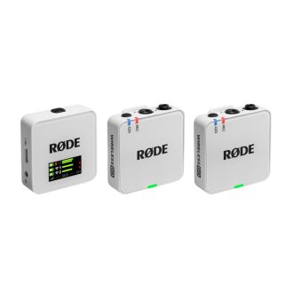   Rode Wireless GO GEN3 (5 év gar!) dupla adós szett - fehér
