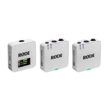   Rode Wireless GO GEN3 (5 év gar!) dupla adós szett - fehér