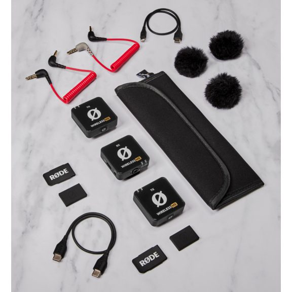 Rode Wireless ME DUAL (5 év gar!) dupla mikrofon szett 2 csatornás vevővel