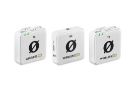 Rode Wireless ME DUAL - fehér (5 év gar!) dupla mikrofon szett 2 csatornás vevővel