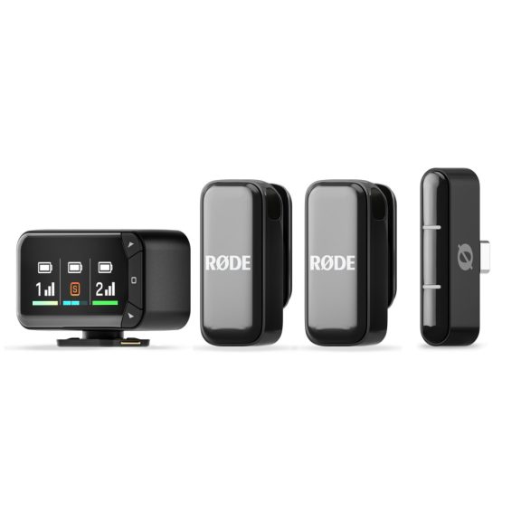 Rode WIRELESS MICRO CAMERA KIT (5 év gar!) két csatornás kompakt vezeték nélküli mikrofon (USB-C) Rode WIRELESS MICRO CAMERA KIT (5 év gar!) két csatornás kompakt vezeték nélküli mikrofon (USB-C)