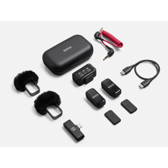 Rode WIRELESS MICRO CAMERA KIT (5 év gar!) két csatornás kompakt vezeték nélküli mikrofon (USB-C) Rode WIRELESS MICRO CAMERA KIT (5 év gar!) két csatornás kompakt vezeték nélküli mikrofon (USB-C)