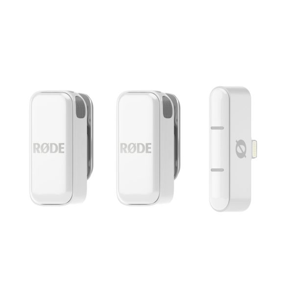 Rode Wireless MICRO-L dupla adós szett (5 év gar!) - fehér