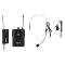 Vonyx WM55B Vezeték nélküli UHF mikrofon szett (1 db CSÍPTETŐS + 1 db FEJ mikrofon)