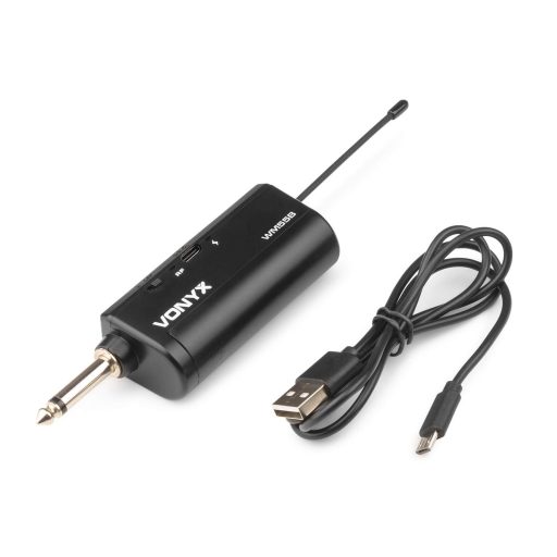 Vonyx WM55B Vezeték nélküli UHF mikrofon szett (1 db CSÍPTETŐS + 1 db FEJ mikrofon)