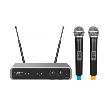   RH Sound WR-207 digitális UHF dupla kézi adós mikrofon szett 