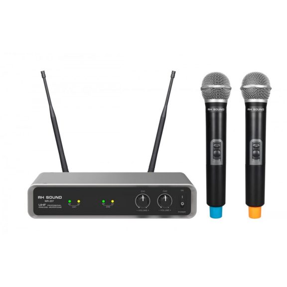 RH Sound WR-207 digitális UHF dupla kézi adós mikrofon szett RH Sound WR-207 digitális UHF dupla kézi adós mikrofon szett