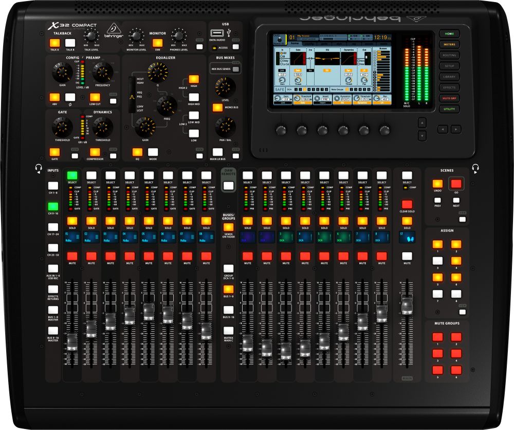 Behringer X32 COMPACT digitális keverőpult BBstudio