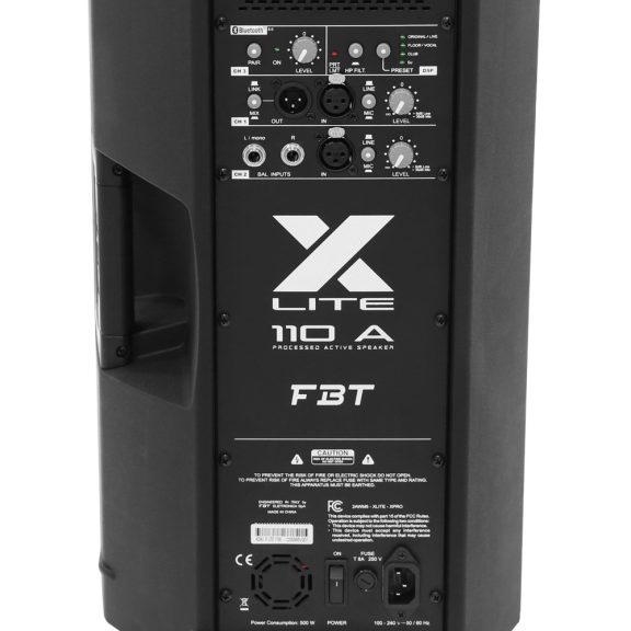 FBT X-LITE 110A aktív Bluetooth hangfal