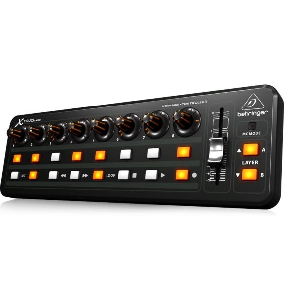 Behringer X-TOUCH MINI Ultra compact USB kontroller Behringer X-TOUCH MINI Ultra compact USB kontroller