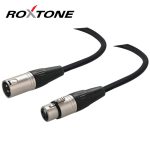 Roxtone XLR-XLR árnyékolt mikrofon kábel 1m