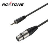 Roxtone XLR alj-3,5mm Jack dugó mikrofon kábel 90cm