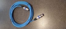   BBstudio XLR-XLR árnyékolt O.F.C. mikrofon kábel 5m (kék)