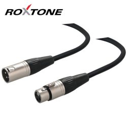Roxtone XLR-XLR árnyékolt mikrofon kábel 5m